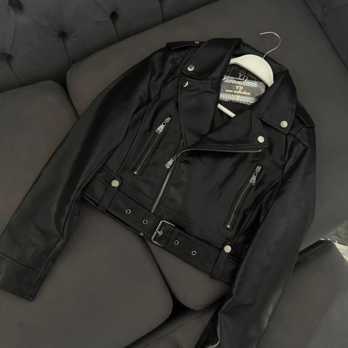 Campera Eco Cuero Estilo Urbano